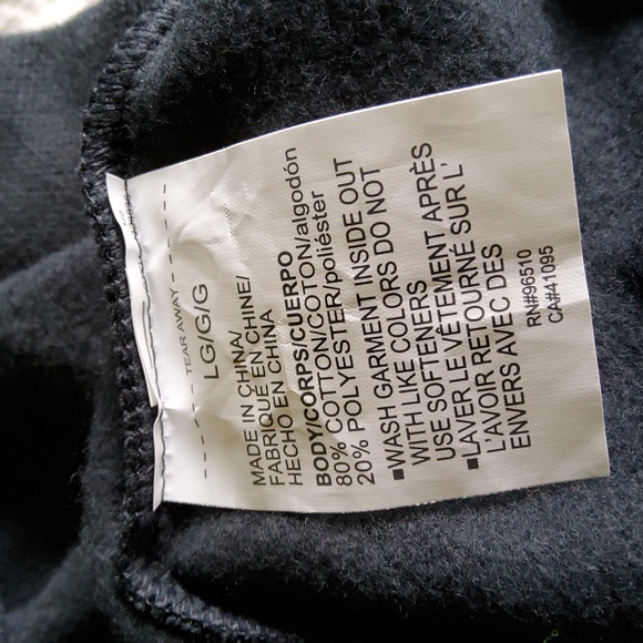 Under Armour Cropped Zipped Sweatshirt Size Large NWT in Black - Picture 5 of 5